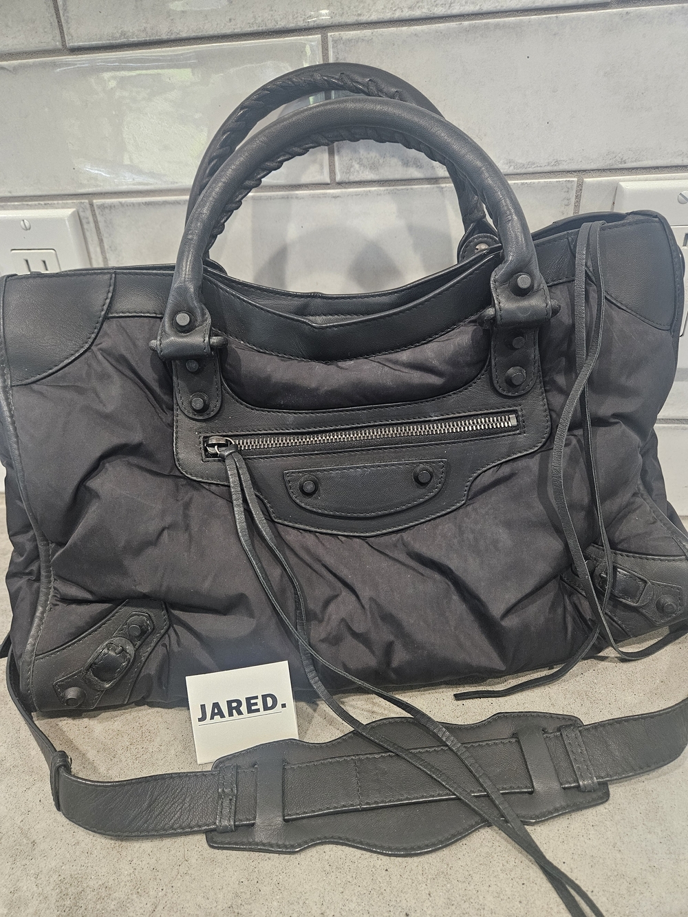 Balenciaga Nylon City Bag